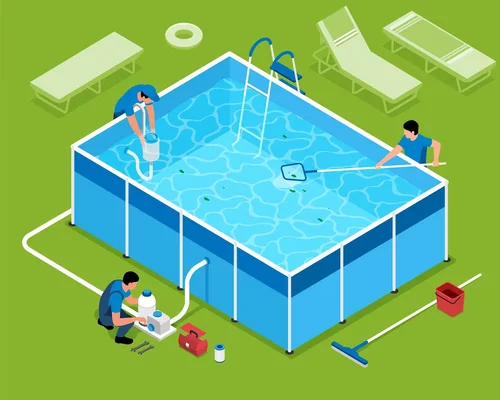 société de nettoyage à Casablanca traitement piscines