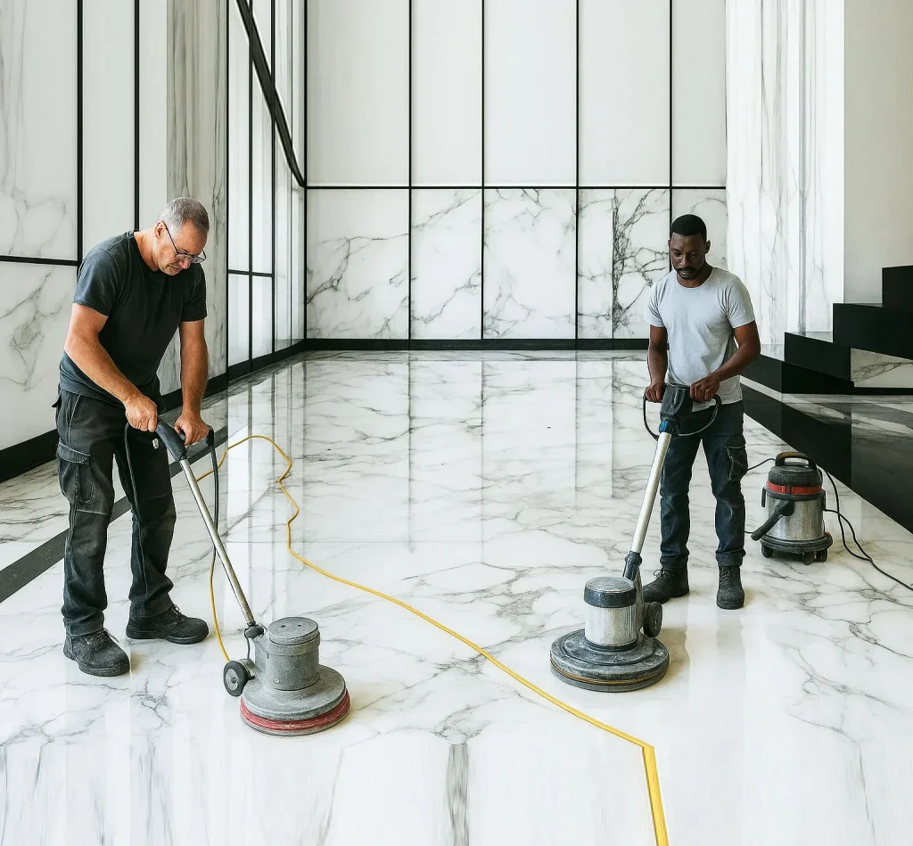 Entreprise de Cristallisation du carrelage Casablanca